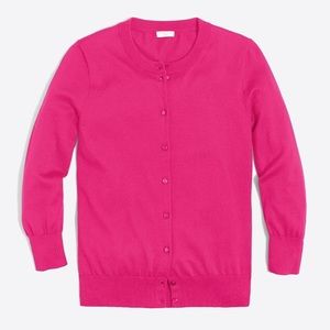 Jcrew Pink Clare Cardigan
